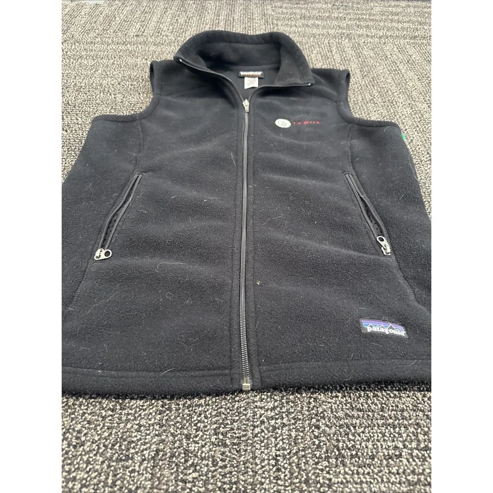 patagonia synchilla Women's Medium Black Y2K Comfort Gorpcore‎ Preppy Outdoors